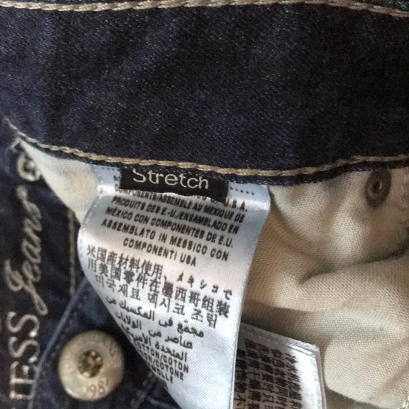 ⭐️👖GUESS STRETCH BUTTON FLY JEANS SZ 29👖⭐️ - Picture 7 of 7